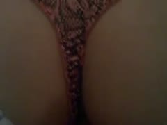 When my wife is still wearing her satin pants, I enjoy having sex with her.